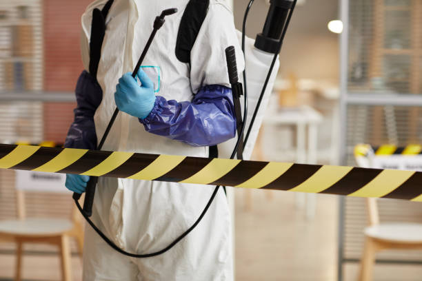 Professional Blood Cleanup technician working in Savannah, MO
